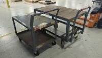 (2) Steel Carts - 2
