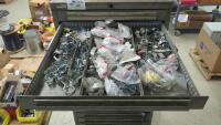 Lyon 17-Drawer Parts Cabinet with Contents of Electrical Supplies - 4
