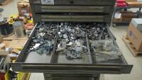 Lyon 17-Drawer Parts Cabinet with Contents of Electrical Supplies - 5