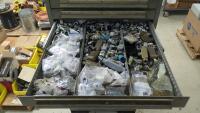 Lyon 17-Drawer Parts Cabinet with Contents of Electrical Supplies - 6