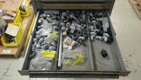 Lyon 17-Drawer Parts Cabinet with Contents of Electrical Supplies - 10