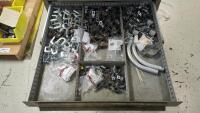 Lyon 17-Drawer Parts Cabinet with Contents of Electrical Supplies - 12