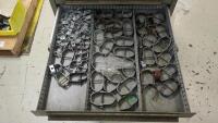 Lyon 17-Drawer Parts Cabinet with Contents of Electrical Supplies - 14