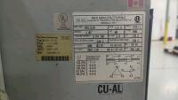 Rex Manufacturing Cat No. BA112JM 112.5 KVA Isolation Transformer - 5