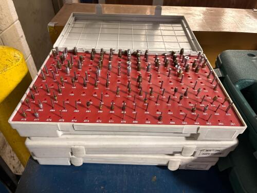 (3) Vermont Gage Pin Gage Sets