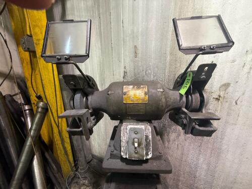 Baldor Cat No. 8107W 6" Pedestal Grinder