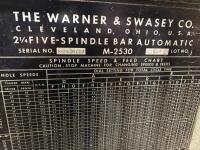 Warner & Swasey M-2530 1-3/4" 5-Spindle Bar Automatic Screw Machine - 2