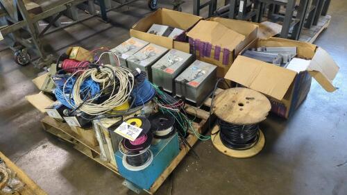 (1) Pallet of Electrical Components