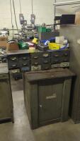 Assorted Carts and Cabinetry with Contents of Tooling & Machine Accessories - 8