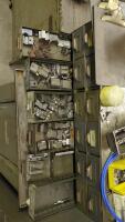 Assorted Carts and Cabinetry with Contents of Tooling & Machine Accessories - 11