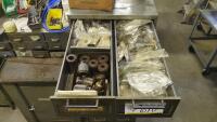 Assorted Carts and Cabinetry with Contents of Tooling & Machine Accessories - 13