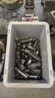 Steel Workbench with Contents of Machine Accessories - 5