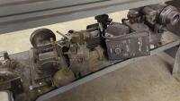 Steel Workbench with Contents of Machine Accessories - 9