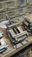 Work Bench with Contents of Machine Accessories - 4
