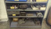 Adjustabel Shelving Unit with Contents of Machine Tooling & Accessories - 5