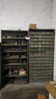 (2) Steel Shelving Units with Contents of Tooling