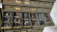 (2) Steel Shelving Units with Contents of Tooling - 15