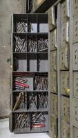 (2) Steel Shelving Units with Contents of Tooling - 23