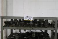 Steel Shelving Unit with Contents of Turret Lathe Tooling