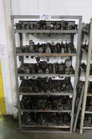 Steel Shelving Unit with Contents of Turret Lathe Tooling - 4