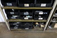 Steel Adjustable Shelving Unit with Contents of Warner Swasey Chucker Tooling - 2