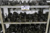 Steel Shelving Unit with Contents of Turret Lathe Tooling - 3