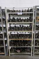 Steel Shelving Unit with Contents of Turret Lathe Tooling - 5