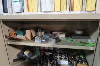 2-Door Cabinet with Contents of CNC Lathe Tooling - 5
