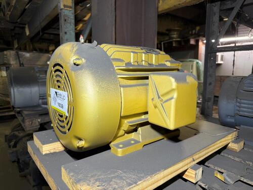 15 HP, 3520 RPM, 254T Frame Baldor Super-E Motor