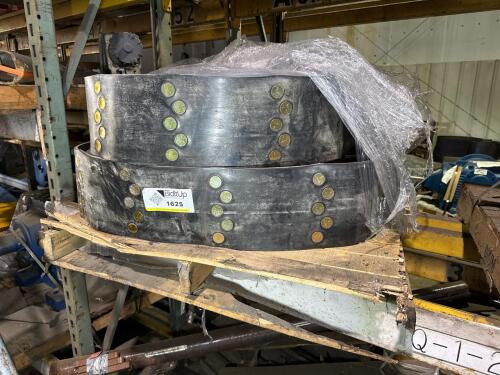 (2) Conveyor Elevator Belts