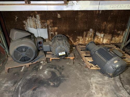 (3) Assorted Motors