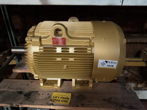 100HP, 1785RPM, 405T Frame, Baldor Super-E Motor