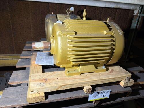 (2) 20HP Super-E Baldor Reliance Motors