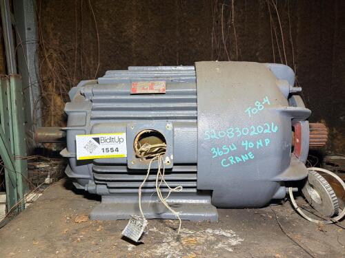 40HP, 1180RPM, 365T Frame PNH Hoist Motor