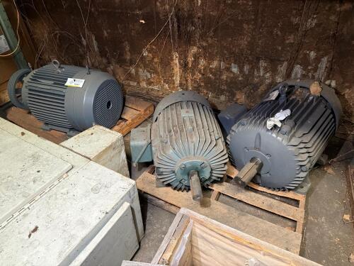 (3) Assorted Motors