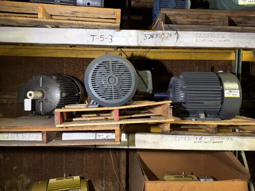 (3) Assorted Motors