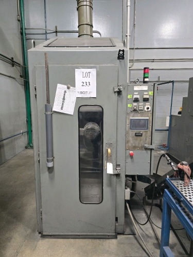 Sintobrator roll flow #EVF-08RDA-00 centrifugal high energy machine , with Allen Bradley Screen and 5' Elevator and Separating Table