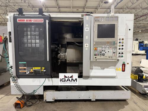2012 MORI SEIKI NZX2500/600L TWIN TURRET CNC LATHE USED