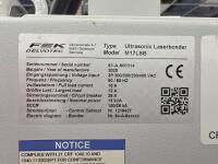 2020 FEK DELVOTEC M17LSB ULTRASONIC LASERBONDER USED - 7