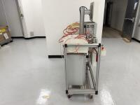 CTS HUB MOTOR LEAK TESTER W/ SENTINEL PRECISION LEAK TEST INSTRUMENT 128-045596 USED - 8