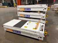 DAIFUKU 300-TT 2400 LBS AUTOMATED TUNNEL TUGGER SMARTCART LOT OF 4 USED