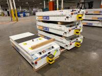 DAIFUKU 300-TT 2400 LBS AUTOMATED TUNNEL TUGGER SMARTCART LOT OF 4 USED - 2