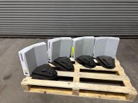 LOT OF 4 2020/2021 OMRON 12477-000 LD SERIES AMR DOCK USED