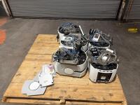 LOT OF 4 OMRON LD90X MOBILE ROBOT SCRAP / PARTS UNIT