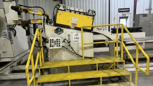 COE Press Equipment CPPS-350-18 Straightener Feeder, Serial No. 66554-3