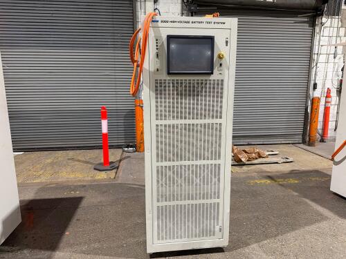 NHR 9300 HIGH VOLTAGE BATTERY TESTER 100KW 15 IN TOUCH PANEL USED