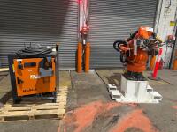 KUKA KR 70 R2100 SEL ROBOT WITH KR C4 NA UL CONTROLLER USED
