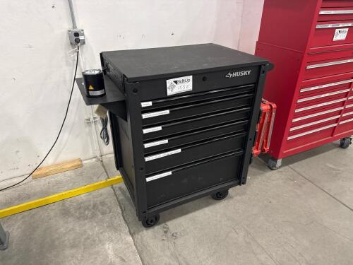 Toolbox with tools
