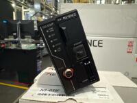 Keyence vision sensor AND micrometer sensor