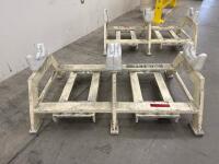 (2) Steel roll racks - 2